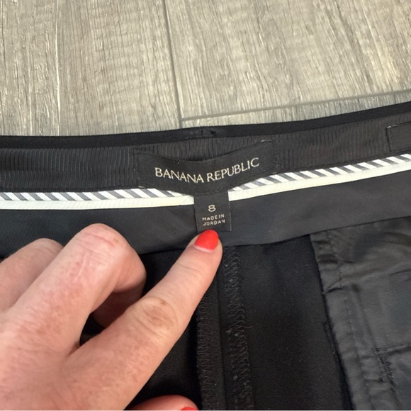 Banana Republic Black Straight Leg Pants - Picture 3 of 7